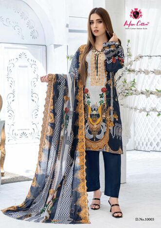 NAFISA COTTON SAHIL VOL 10 COTTON KARACHI SUITS WHOLESALE