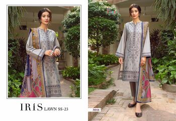 SHREE FABS IRIS LAWN SS 23 LAWN COTTON EMBROIDERY PAKISTANI SUITS AT SURAT