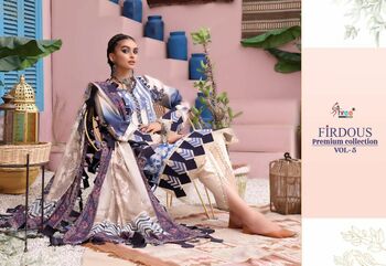 SHREE FABS FIRDOUS PREMIUM COLLECTION VOL 5 2314 TO 2321 SERIES PAKISTANI SUITS