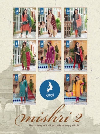 KAYA MISHRI VOL 2 FANCY KURTIS MANUFACTURER SURAT