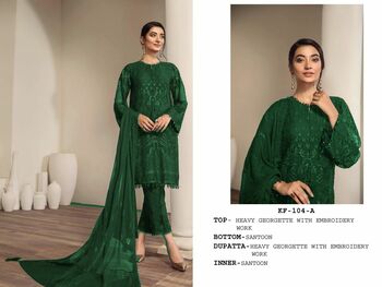 ALISHA  VOL 2 GEORGETTE EMBROIDERY PAKISTANI SUITS