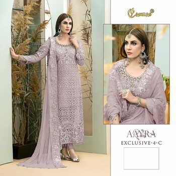 COSMOS AAYRA EXCLUSIVE VOL 4 PAKISTANI SUITS AT SURAT SUPPLIER