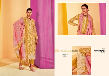 MUMTAZ ARTS PASTELS LAWN CAMBRIC COTTON DIGITAL PRINT SUITS SURAT