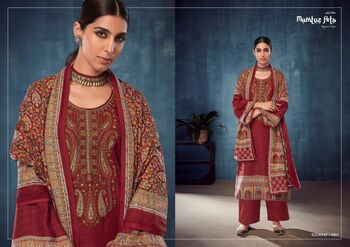 MUMTAZ ARTS GULNAAZ PASHMINA PRINT DESIGNER SUITS WINTER COLLECTION