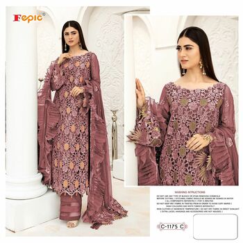 FEPIC ROSEMEEN C 1175 PAKISTANI SUITS NEW CATALOGUE