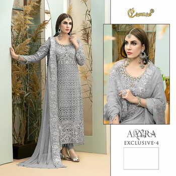 COSMOS AAYRA EXCLUSIVE VOL 4 PAKISTANI SUITS AT SURAT SUPPLIER