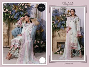 MEHBOOB TEX FIRDOUS EMBROIDERY DUPATTA VOL 1 PAKISTANI SUITS