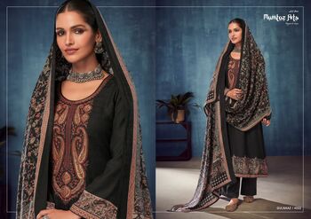 MUMTAZ ARTS GULNAAZ PASHMINA PRINT DESIGNER SUITS WINTER COLLECTION