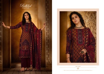 BELLIZA TARANIKA PASHMINA SALWAR SUITS SURAT BIGGEST WHOLESALER