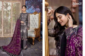 NOOR AASIM JOFA GEORGETTE PAKISTANI SUITS WHOLESALE