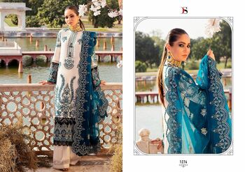 DEEPSY AFEROZH VOL 21 PAKISTANI LUXURY LAWN SUITS WHOLESALER SURAT