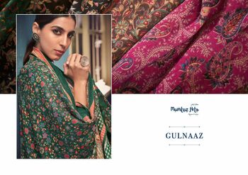 MUMTAZ ARTS GULNAAZ PASHMINA PRINT DESIGNER SUITS WINTER COLLECTION