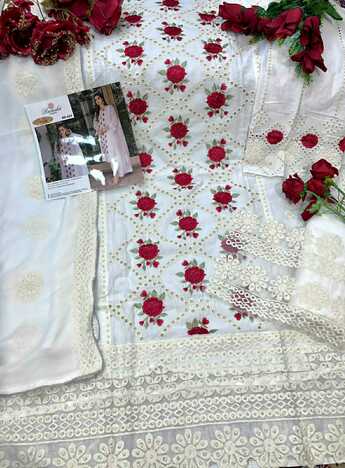 RAMSHA PRESENT R 403 & R 404 PAKISTANI SUITS