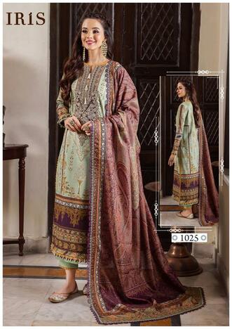 IRIS AFSANAH VOL 3 COTTON KARACHI SUITS WHOLESALER SURAT