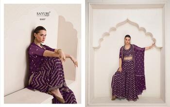 SAYURI  DESIGNER POLKI CATALOGUE SALWAR SUITS WHOLESALER 