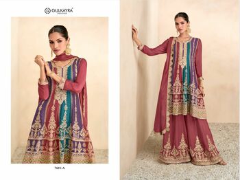 GULKAYRA DESIGNER PREET PLATINUM SALWAR KAMEEZ CATALOGUE DISTRIBUTOR IN SURAT