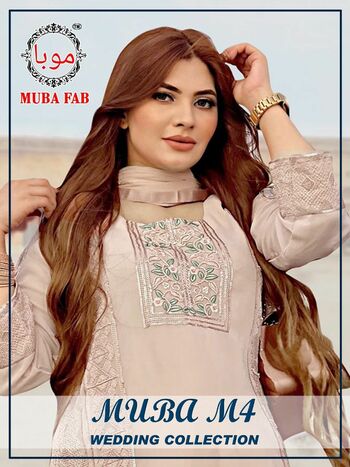 MUBA M4 WEDDING COLLECTION PAKISTANI SUITS