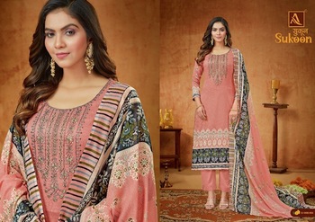 ALOK SUIT SUKOON FANCY EMBRODERY SALWAR KAMEEZ DISTRIBUTOR IN SURAT