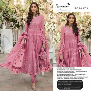 SERENE ETHENA S 29 PAKISTANI SALWAR KAMEEZ CATALOGUE