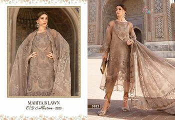 SHREE FABS MARIYA B LAWN EID COLLECTION 2023 3020 TO 3027 SERIES PAKISTANI SUITS