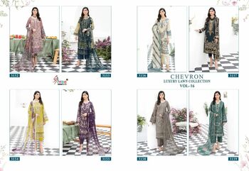 SHREE FABS CHEVRON LUXURY LAWN COLLECTION VOL 16 LAWN PAKISTANI SUITS