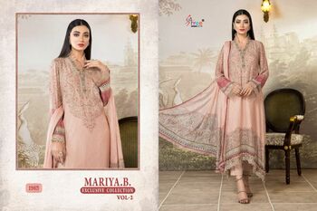 SHREE FABS MARIYA B EXCLUSIVE COLLECTION VOL 2 1965 TO 1968 SERIES PAKISTANI DESIGNER SUITS FANCY COLLECTION