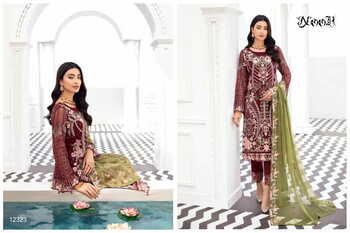 NOOR MINHAL VOL 7 PAKISTANI GEORGETTE SUITS WHOLESALE