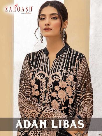 ZARQASH ADAN LIBAS Z 2078 PAKISTANI SUITS WHOLESALE