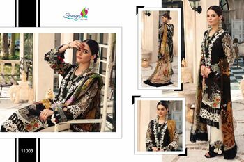 SANIYA TRENDZ ROUCHE VOL 8 CAMBRIC EMBROIDERY PAKISTANI SUITS