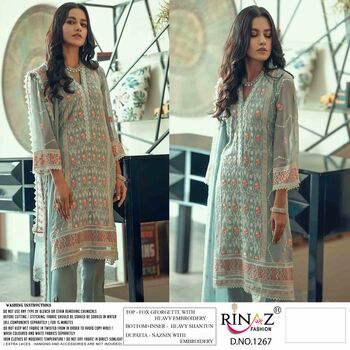 RINAZ FASHION BLOCK BUSTER VOL 16 PAKISTANI SUITS WHOLESALER SURAT