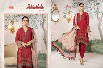 SHREE FABS MARIYA B EXCLUSIVE COLLECTION VOL 2 1965 TO 1968 SERIES PAKISTANI DESIGNER SUITS FANCY COLLECTION