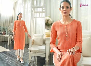 PSYNA LUXURY COTTON KURTIS LATEST CATALOGUE