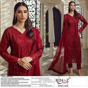 RINAZ FASHION BLOCK BUSTER VOL 16 PAKISTANI SUITS WHOLESALER SURAT