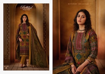 BELLIZA TARANIKA PASHMINA SALWAR SUITS SURAT BIGGEST WHOLESALER