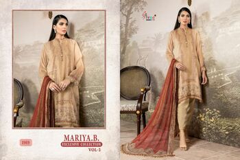 SHREE FABS MARIYA B EXCLUSIVE COLLECTION VOL 2 1965 TO 1968 SERIES PAKISTANI DESIGNER SUITS FANCY COLLECTION