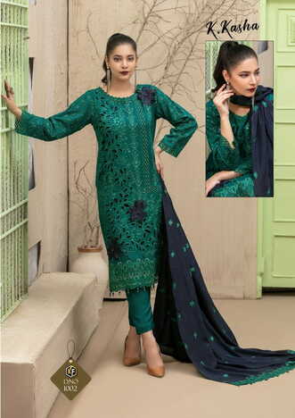 KEVAL FAB K KASHA VOL 1 PAKISTANI KARACHI SUITS AT BEST PRICE