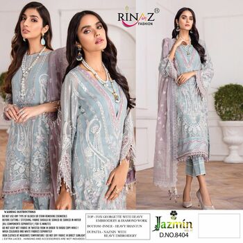 RINAZ FASHION JAZMIN VOL 17 PAKISTANI GEORGETTE SUITS LATEST COLLECTION