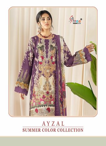  SHREE FABS AYZAL 3150 SUMMER COLLECTION HIT PAKISTANI SUITS 