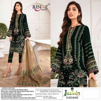 RINAZ FASHION JAZMIN VOL 17 PAKISTANI GEORGETTE SUITS LATEST COLLECTION