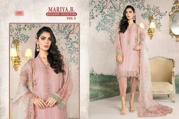 SHREE FABS MARIYA B EXCLUSIVE COLLECTION VOL 2 1965 TO 1968 SERIES PAKISTANI DESIGNER SUITS FANCY COLLECTION