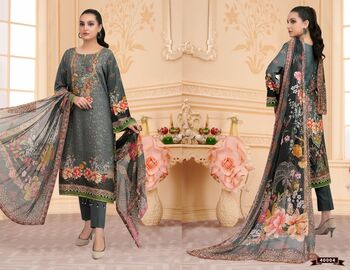 APANA COTTON RAZIA SULTAN VOL 40 COTTON PRINTED KARACHI SUITS CATALOGUE