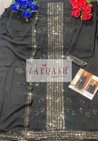 ZARQASH FLORENCE Z 2104 GEORGETTE PAKISTANI SUITS CATALOGUE