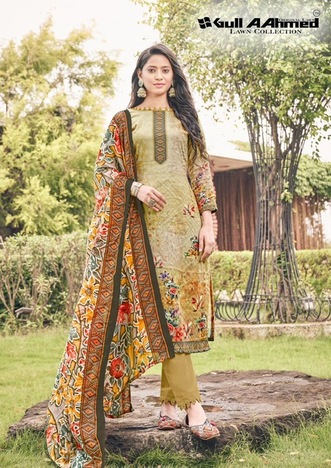 GULL AAHMED NOOR KARACHI SUITS WHOLESALE PRICE