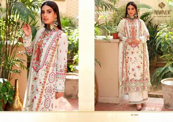 MAHNUR FASHION MAHNUR VOL 1 GEORGETTE PAKISTANI SUITS AT SURAT