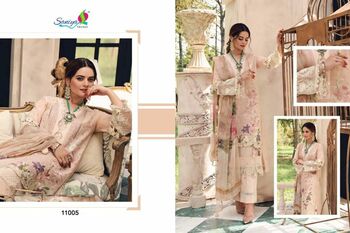 SANIYA TRENDZ ROUCHE VOL 8 CAMBRIC EMBROIDERY PAKISTANI SUITS