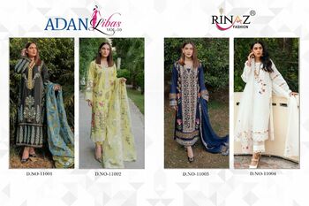 RINAZ FASHION ADAN LIBAS VOL 10 PAKISTANI SUITS LATEST COLLECTION