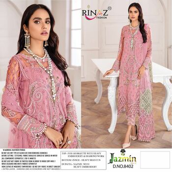 RINAZ FASHION JAZMIN VOL 17 PAKISTANI GEORGETTE SUITS LATEST COLLECTION