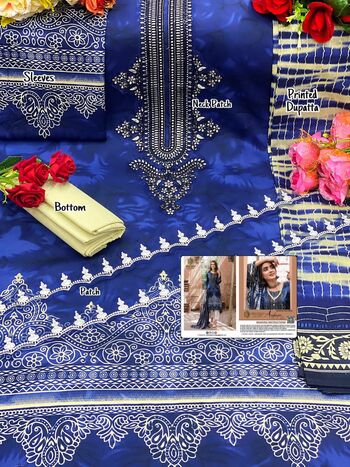 SHAI LIBAAS AASHNAA PAKISTANI LUXURY LAWN COLLECTION 2022