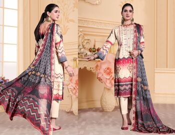 APANA COTTON RAZIA SULTAN VOL 40 COTTON PRINTED KARACHI SUITS CATALOGUE