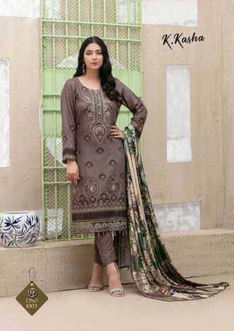 KEVAL FAB K KASHA VOL 1 PAKISTANI KARACHI SUITS AT BEST PRICE